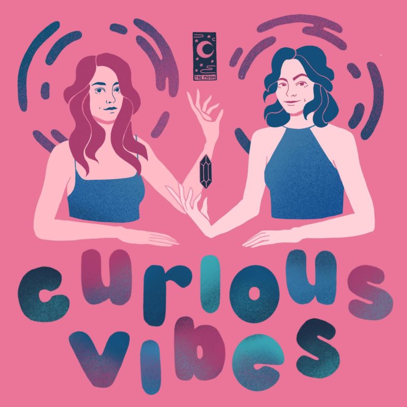 Couverture du podcast Curious Vibes réalisée par Justine Ménage