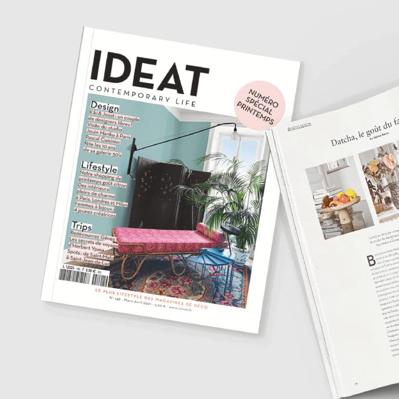Inspiration pour le printemps - Lu dans IDEAT - Les arts de la table