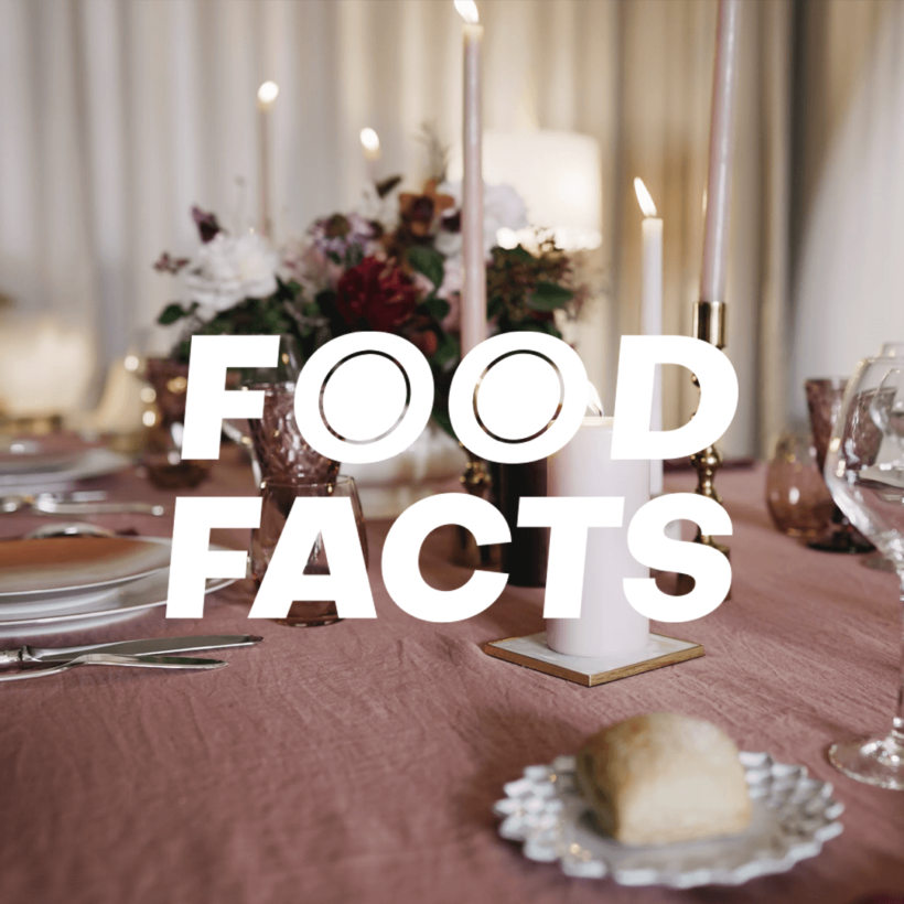 Food facts par Jérémy Côme - Les tables de fête