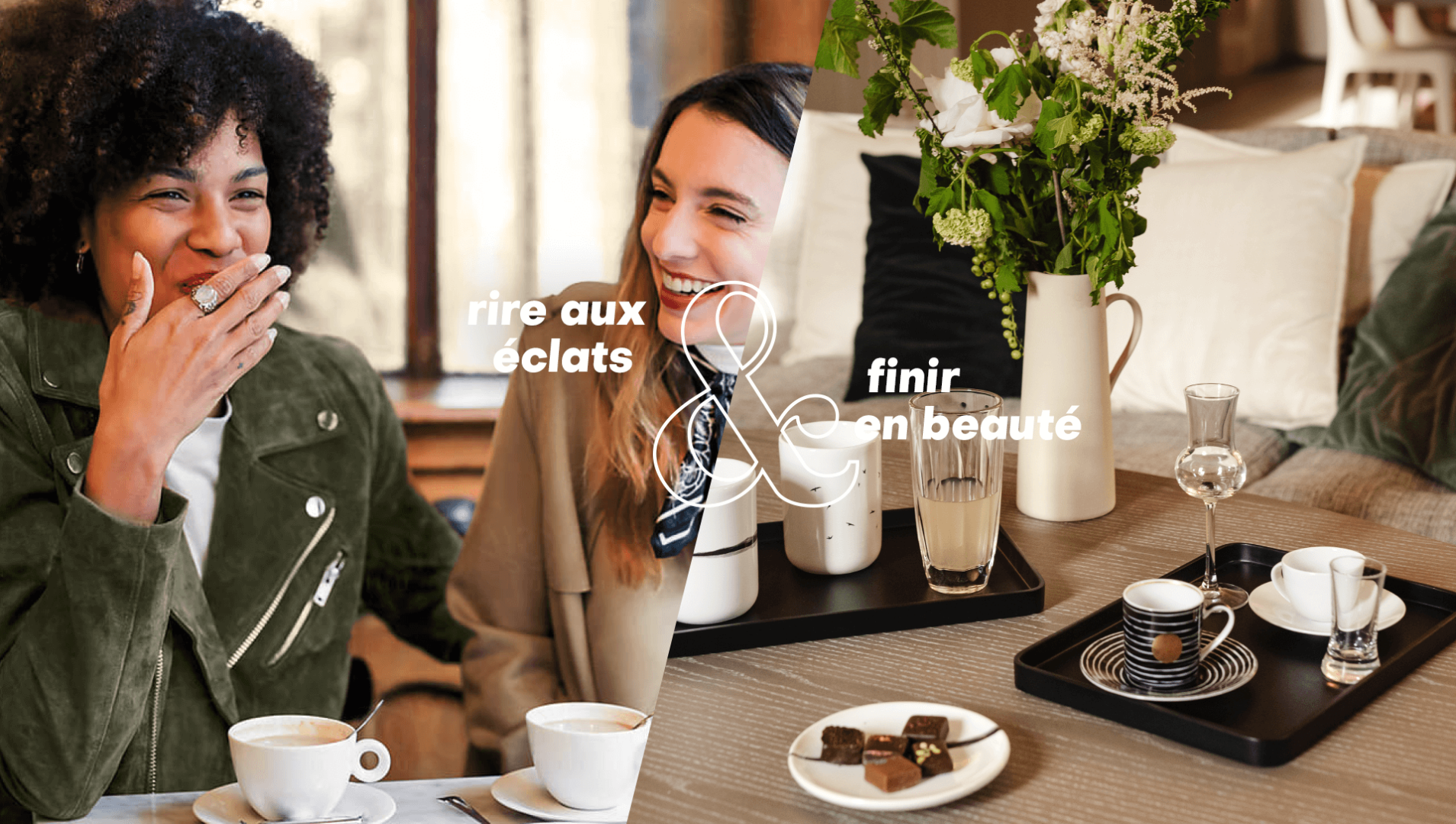 Rire aux éclats & Finir en beauté